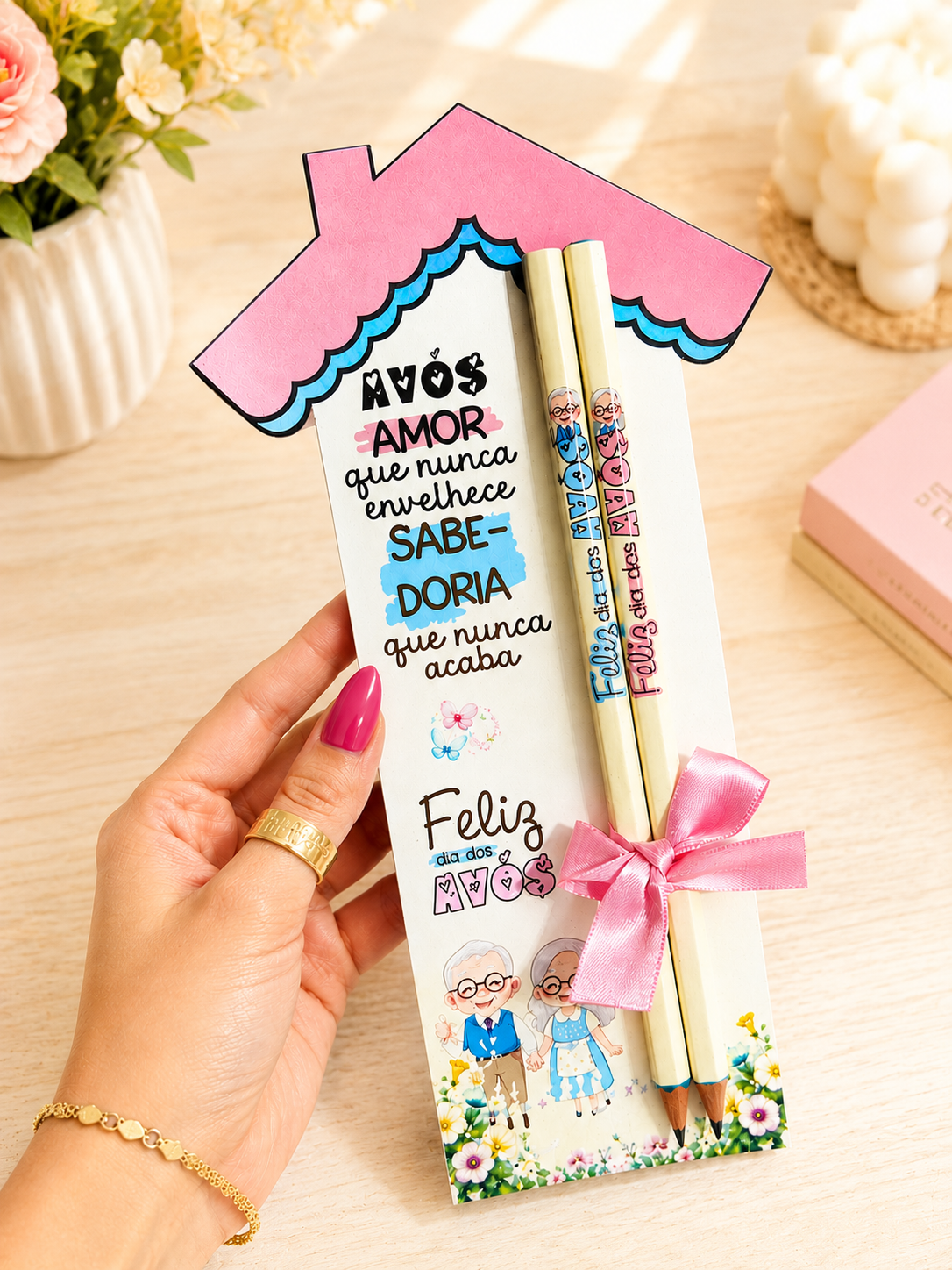 Conjunto Lápis Avós