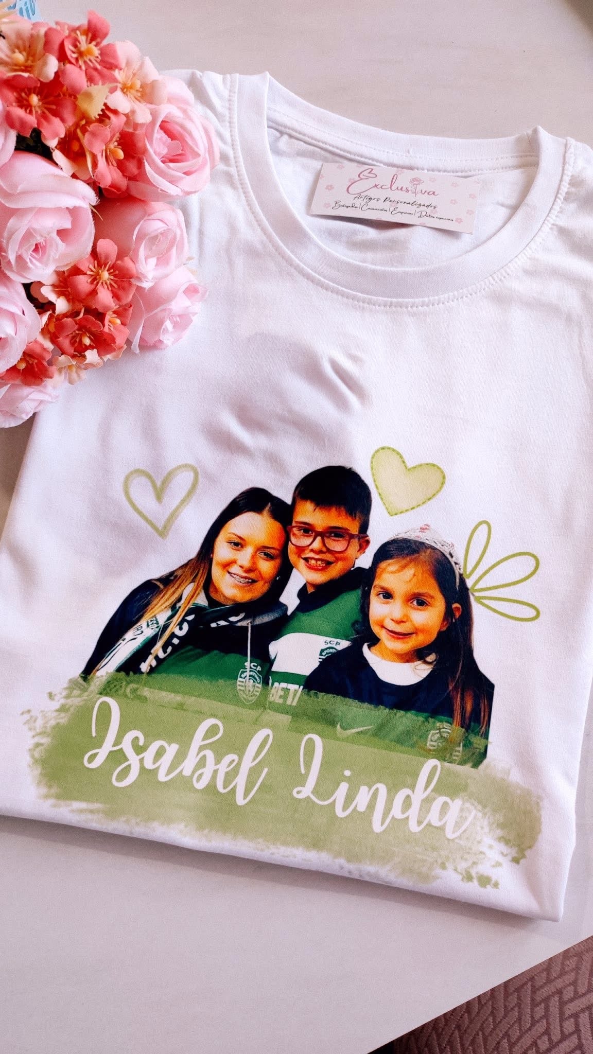 T-shirt Personalizada com Foto