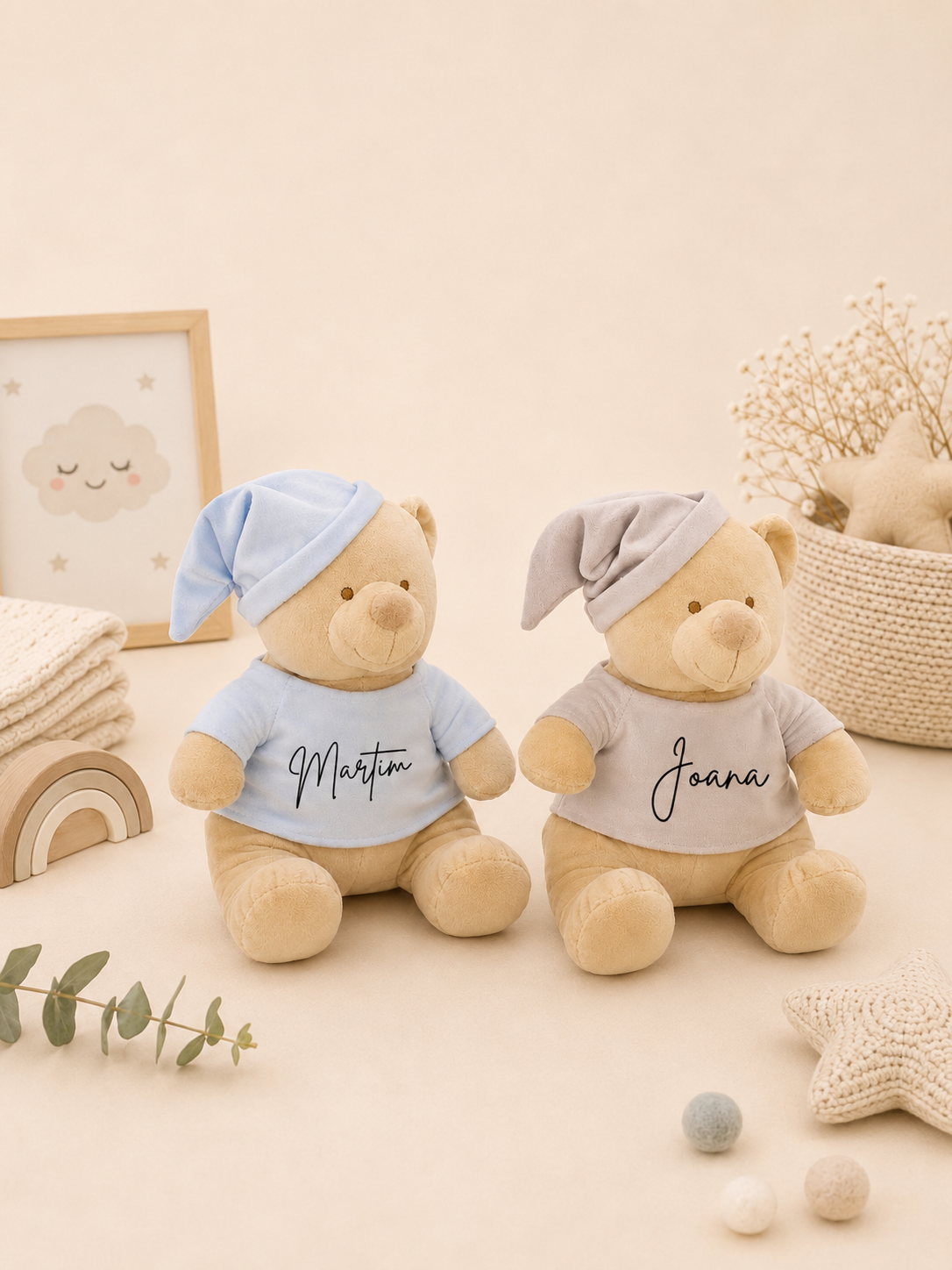 Urso personalizado com nome