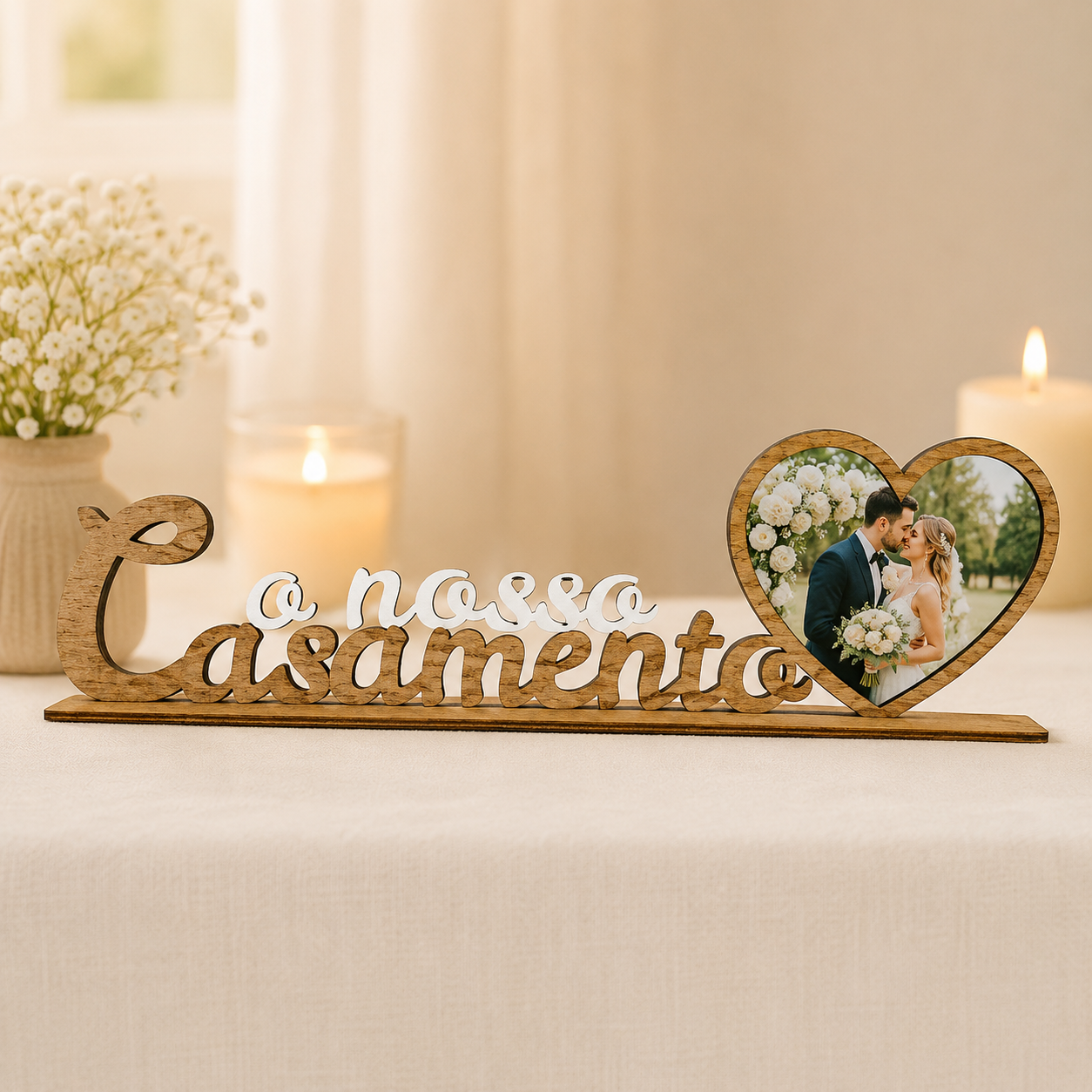 Moldura O nosso Casamento