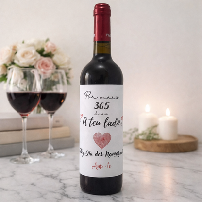Garrafa com Rótulo Personalizado