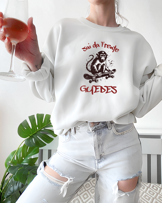 Sweatshirt Meme Português - Sai da Frente Guedes