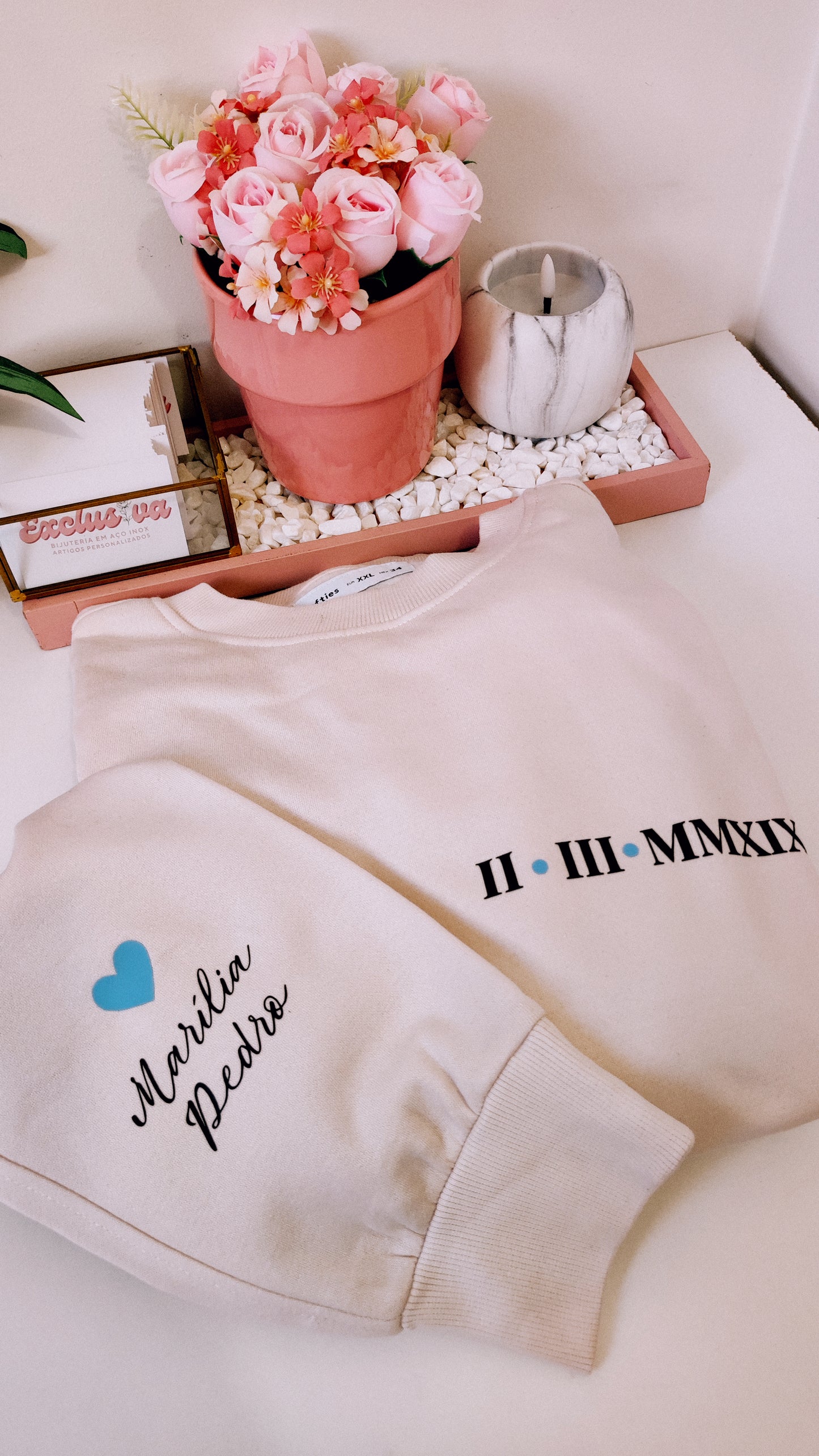 Sweatshirt Numeração Romana