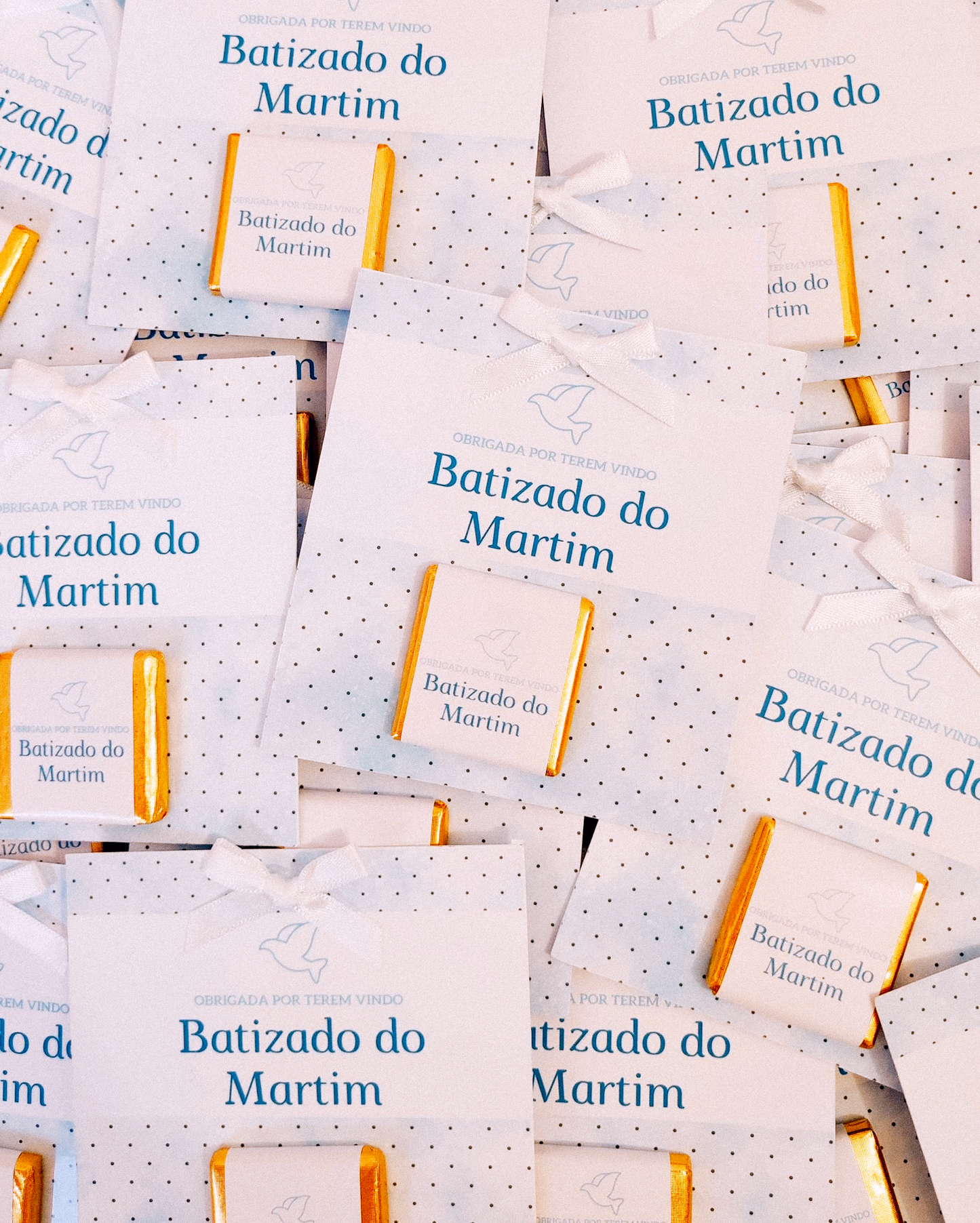 Cartão Personalizado com Napolitana de chocolate