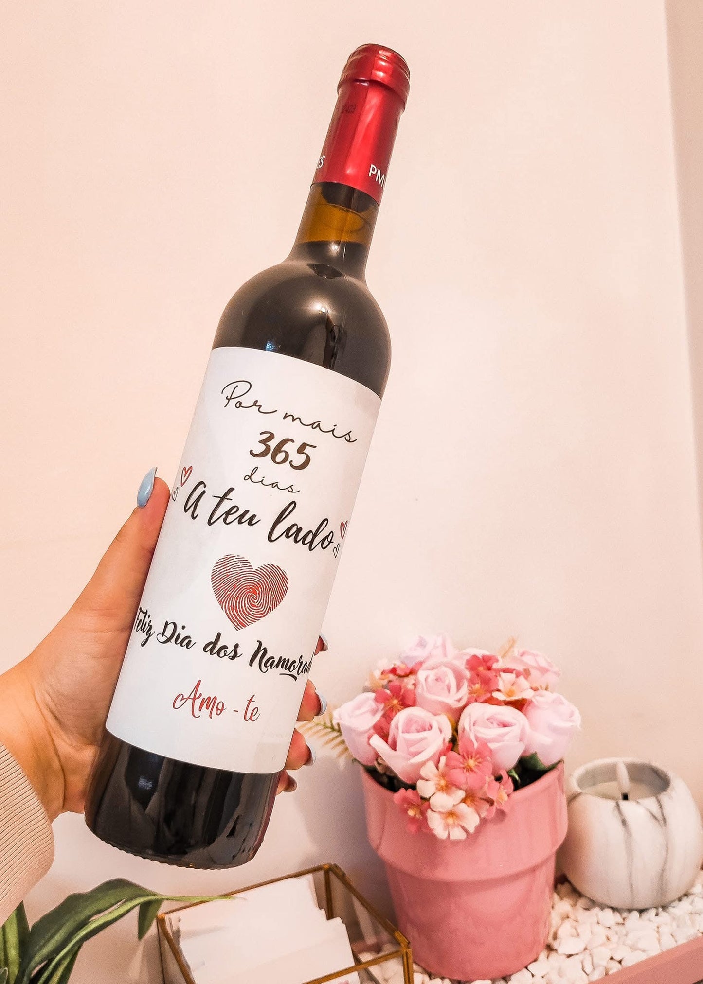 Garrafa com Rótulo Personalizado