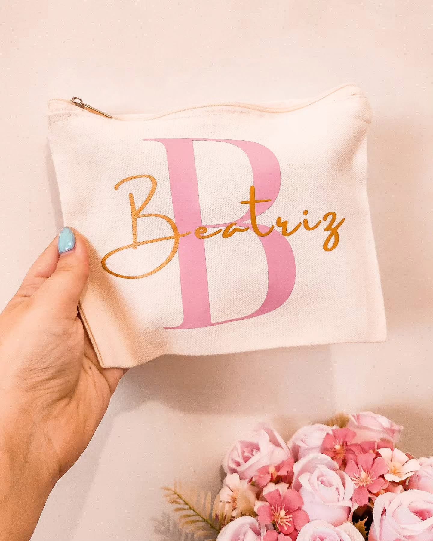 Bolsa de Pano Personalizada – Inicial e Nome