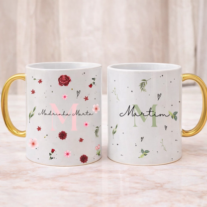Caneca Flores
