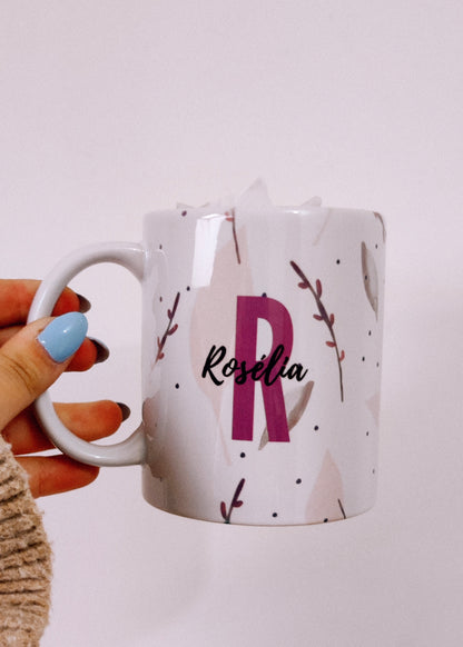 Caneca Flores