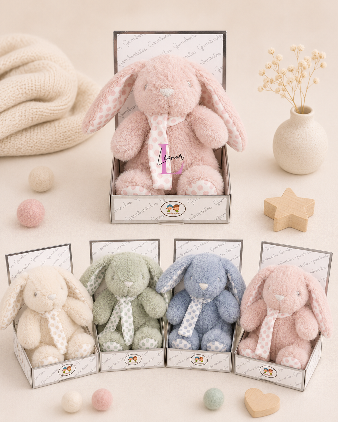 Coelhinho Pequeno  para Bebê Personalizado