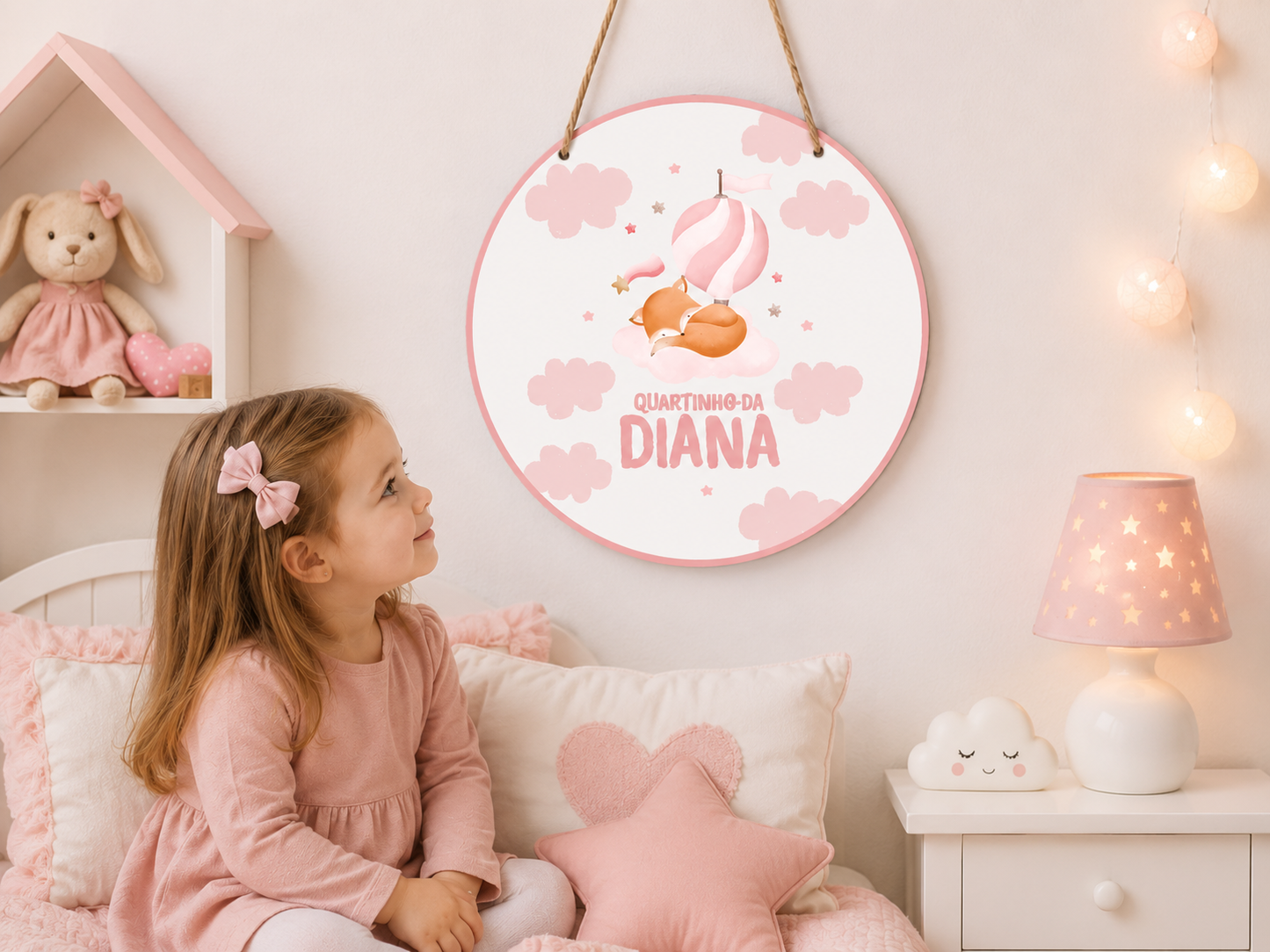 Placa com Corda